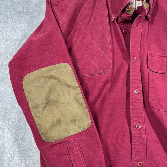 Cabelas Shooting‎ Shirt Mens Small Reg Elbow Pads Outfitter Series Hunting shirt - Picture 9 of 10